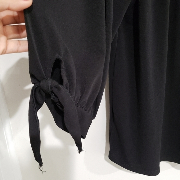 BP. off the Shoulders Stretchy Black Basic Top Size Medium - Picture 4 of 9